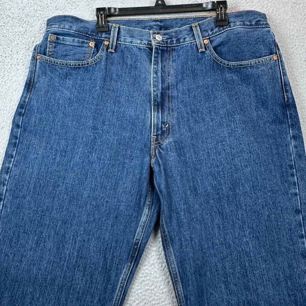 NEW Levis 550 Jeans Mens 40X30 Blue Relaxed Fit Straight 5-Pocket Casual Denim